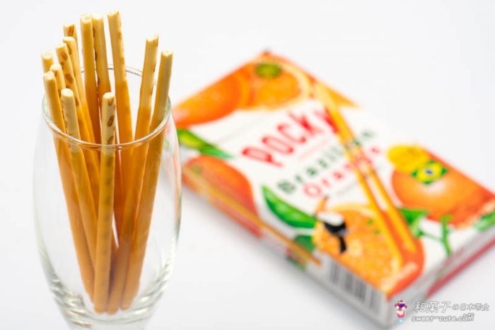 和菓子的甜蜜生活 - glico日本江崎格力高「Pocky巴西柑橘百琪巧克力棒」