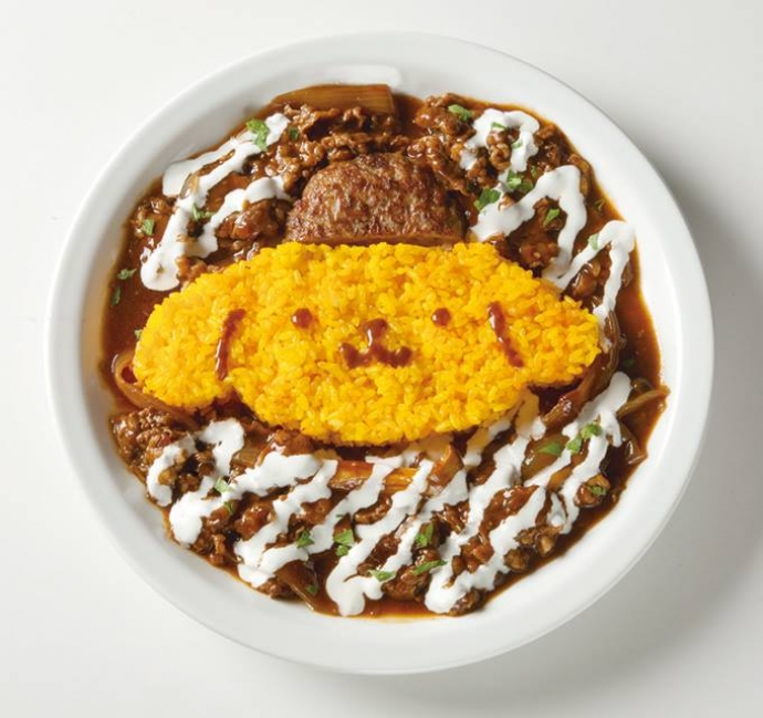 原宿・CUTE CUBE HARAJUKU布丁狗咖啡館 - 醇厚俄羅斯優格牛肉飯