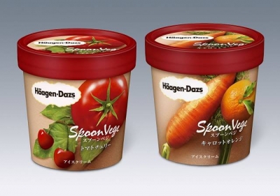 Häagen-Dazs日本哈根達斯 - 蕃茄櫻桃迷你杯冰淇淋 / 紅蘿蔔柑橘迷你杯冰淇淋
