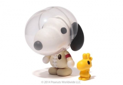 A BATHING APE × PEANUTS - MEDICOM TOY VCD SNOOPY &amp; WOODSTOCK
