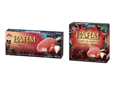 森永乳業 - PARM草莓冰棒