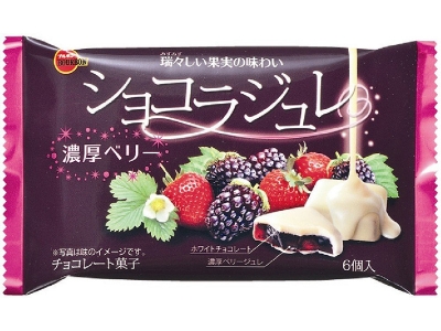 BOURBON日本北日本 - 濃厚莓果巧克力果凍