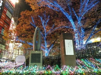 冬季的新宿