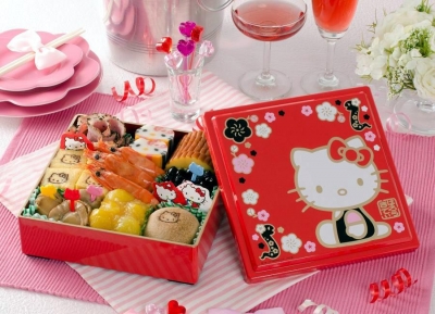 紀文食品 - Hello Kitty凱蒂貓御節料理重箱便當
