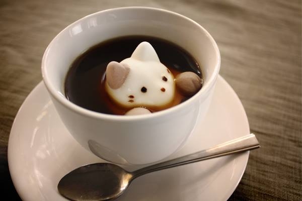 Yawahada棉花糖專賣店 - CafeCat漂浮貓咪棉花糖