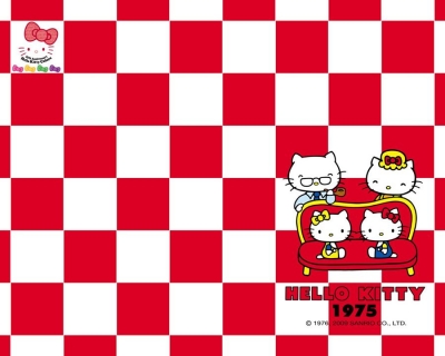 Hello Kitty傳統凱蒂貓快樂全家福