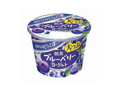 glico日本江崎格力高 - 朝食大顆藍莓優格