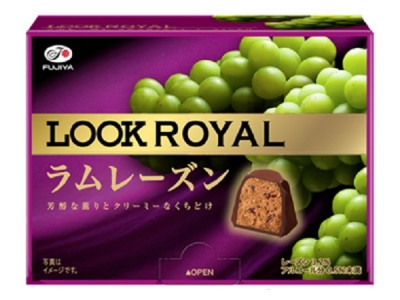 不二家 - LOOK ROYAL蘭姆葡萄口味