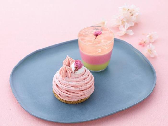 Patisserie KIHACHI喜八法式糕點專賣店 - SAKURA 櫻花蒙布朗蛋糕 / SAKURA 櫻花貝麗蓮甜點杯