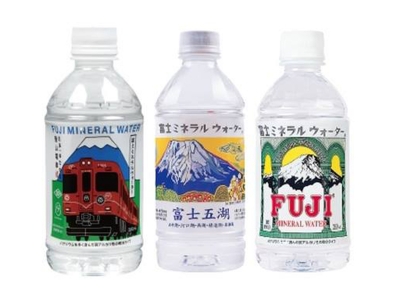 富士山象徵3罐礦泉水特別紀念組