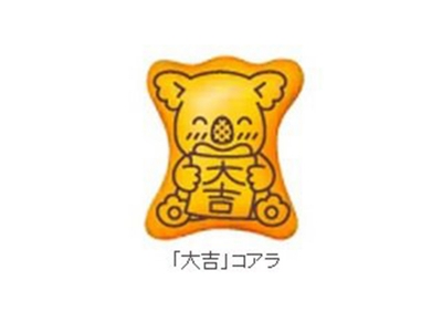 LOTTE日本樂天 - 小熊餅乾：大吉