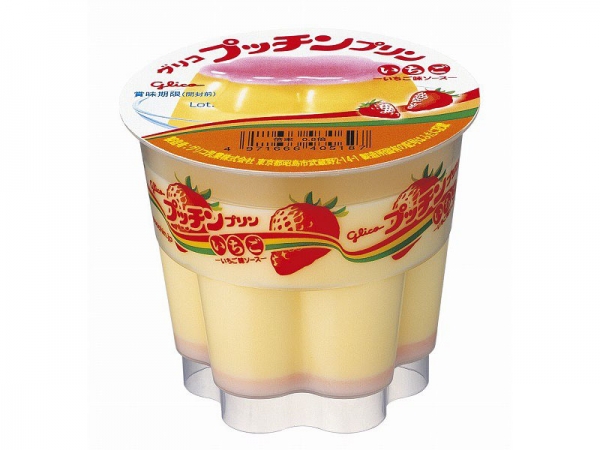 Glico乳業 - Pucchin噗啾草莓布丁
