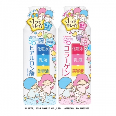 雙星娃娃Little Twin Stars KiKi &amp; LaLa版的utena - 簡單平衡保濕化妝水美容乳液 / 簡單平衡彈力光澤化妝水美容乳液