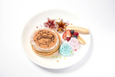 名古屋PARCO雙星娃娃KiKi &amp; LaLa Cafe - KiKi &amp; LaLa鬆鬆軟軟甜蜜鬆餅