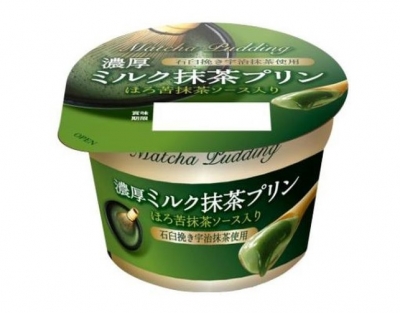 Meito協同乳業 - 濃厚牛奶抹茶布丁