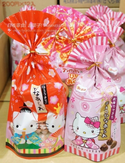 Hello Kitty凱蒂貓版本雛霰小米果