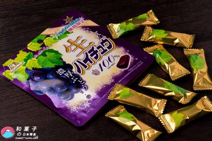 日本森永製菓 - Hi-Chew濃厚葡萄嗨啾生軟糖