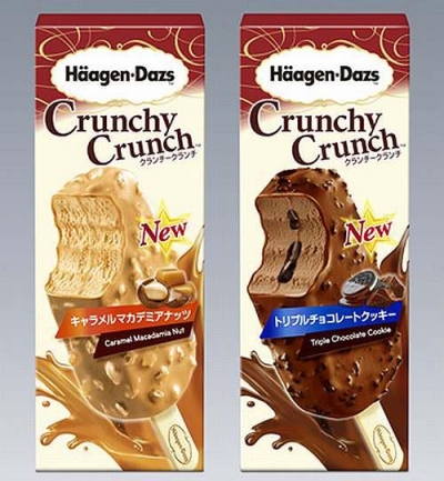 Häagen-Dazs日本哈根達斯 - 焦糖夏威夷豆 / 松露巧克力餅乾Crunchy Crunch香鬆酥脆冰淇淋雪糕