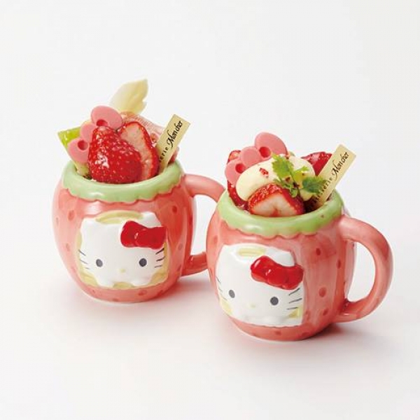 阪急梅田本店 - 草莓Kitty杯 / 甜蜜Kitty杯