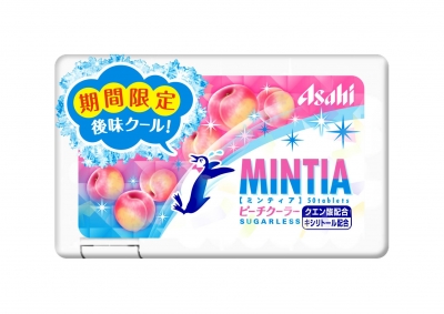 Asahi日本朝日食品 - Mintia水蜜桃清涼爽口糖