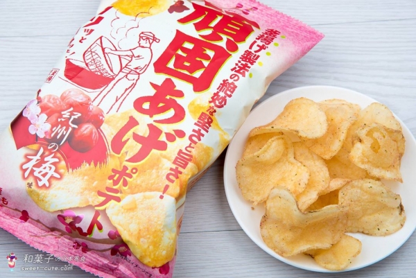 湖池屋 - 頑固炸法紀州梅洋芋片