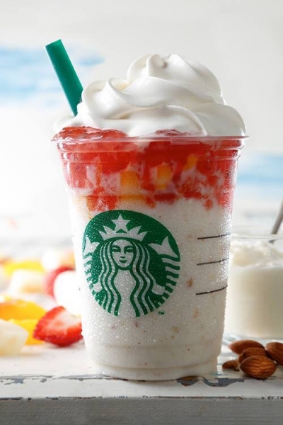 Starbucks Coffee日本星巴克咖啡 - 水果優格碎果仁星冰樂
