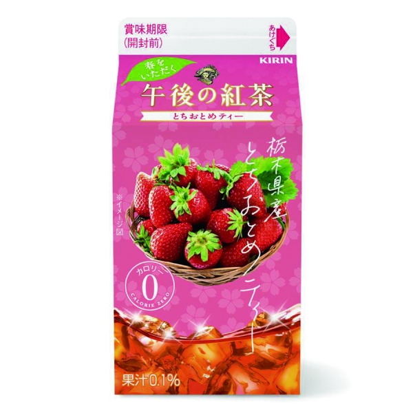 KIRIN日本麒麟 - 午後紅茶栃乙女品春草莓水果茶
