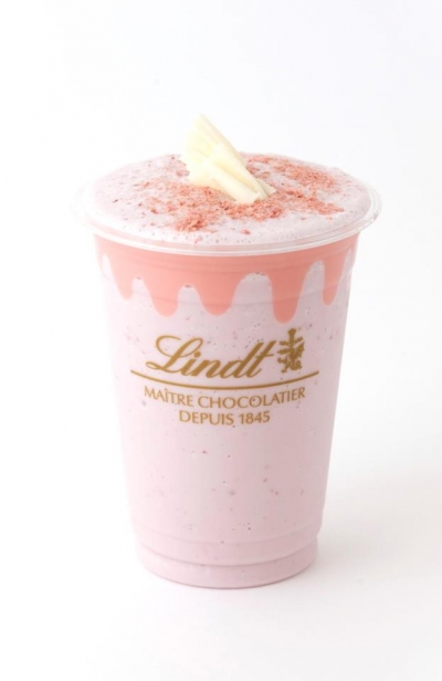 Lindt日本瑞士蓮 - 瑞士蓮白色巧克力櫻花冰淇淋凍飲