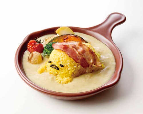 蛋黃哥咖啡館 HEP FIVE店 - 蛋黃哥白色咖哩飯