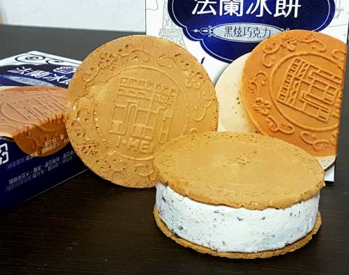 義美食品 - 黑炫巧克力法蘭冰餅