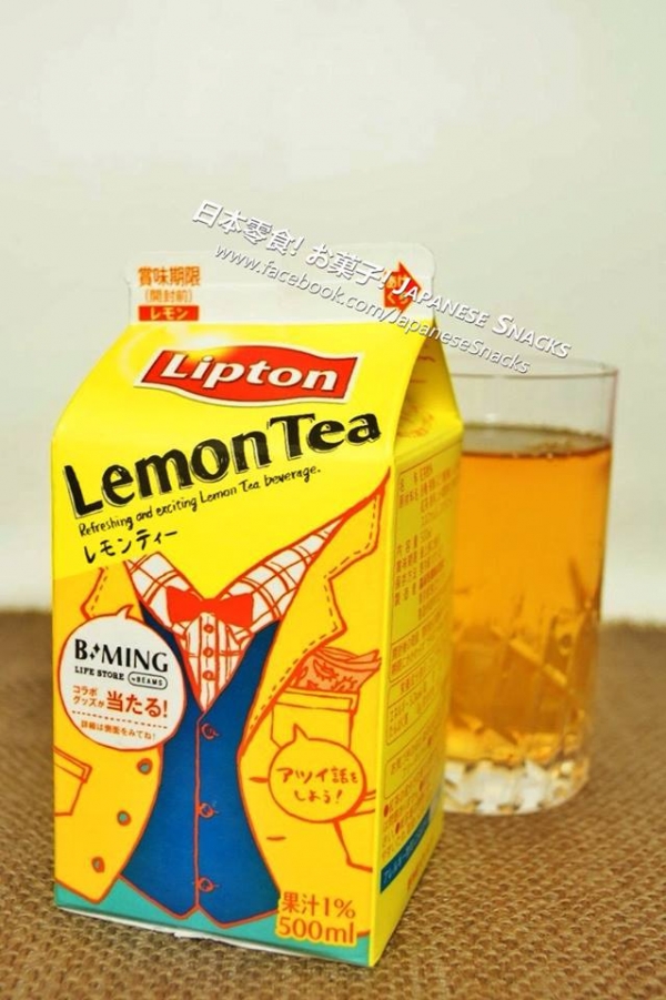 Lipton日本立頓紅茶 - Lipton X B:MING LIFE STORE by BEAMS 檸檬紅茶