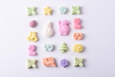 奈良天平庵 - 聖誕節干菓子