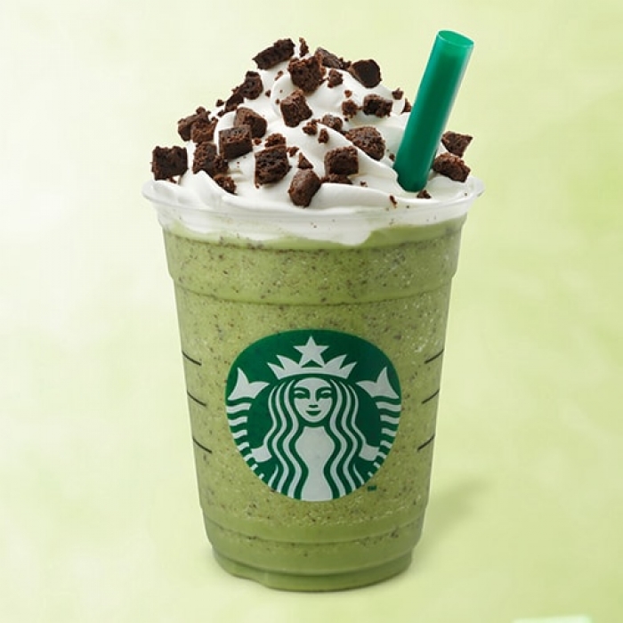 Starbucks Coffee日本星巴克咖啡 - 巧克力布朗尼抹茶鮮奶油星冰樂