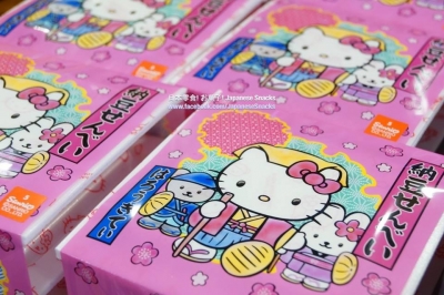 茨城縣限定Hello Kitty凱蒂貓水戶黃門納豆煎餅