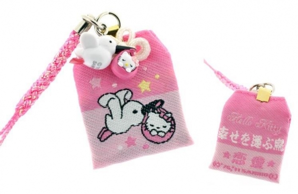 Hello Kitty凱蒂貓送子鳥戀愛御守護身符