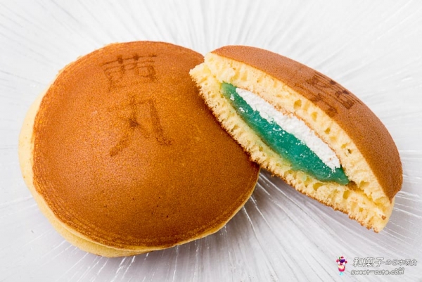 藍色的？五色的？不可思議的大阪名產「茜丸本舖」銅鑼燒！
