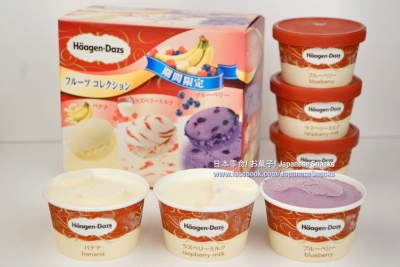 Häagen-Dazs日本哈根達斯 - 水果精選系列迷你杯冰淇淋