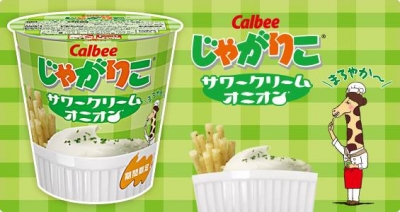 Calbee卡樂比 - Jagariko酸奶油洋蔥罐裝馬鈴薯條