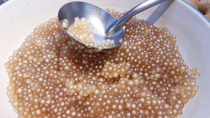古早味白色粉圓