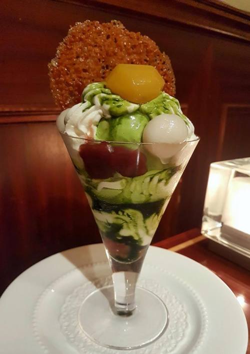 珈琲茶館集 - 抹茶白玉湯圓冰淇淋百匯