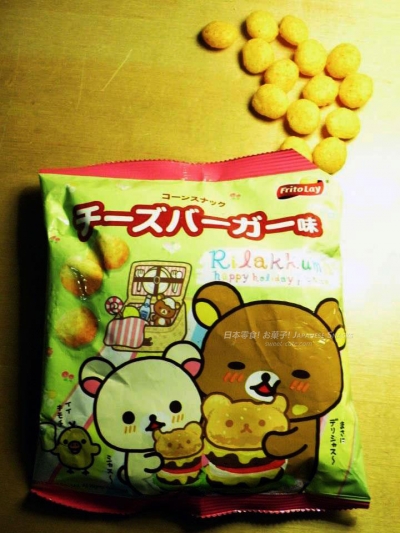 Frito-lay日本樂事 - 拉拉熊起司漢堡口味玉米點心