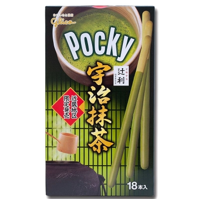 glico日本江崎格力高 - 巨無霸Pocky宇治抹茶百琪巧克力棒