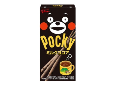 glico日本江崎格力高 - 熊本熊酷MA萌版Pocky牛奶可可亞百琪巧克力棒