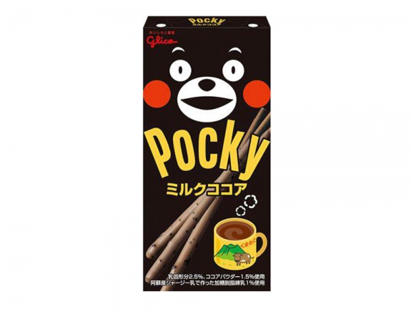 glico日本江崎格力高 - 熊本熊酷MA萌版Pocky牛奶可可亞百琪巧克力棒