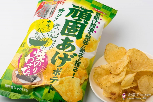 湖池屋 - 碳烤海苔山葵洋芋片