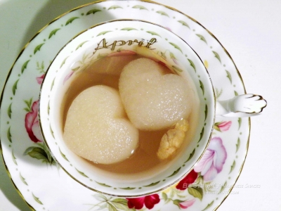 愛心梨蜜薑