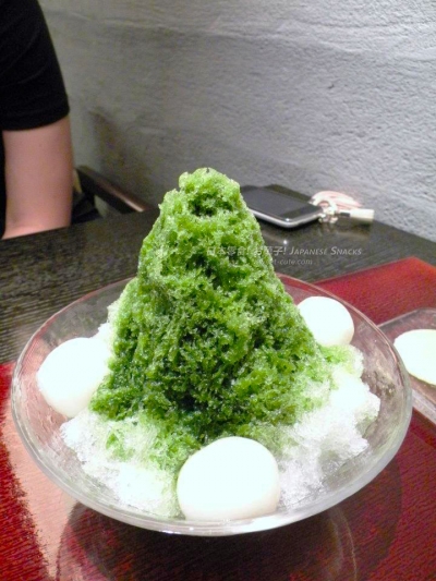 喫茶・虎屋菓寮帝國大飯店分店 - 虎屋宇治抹茶白小豆冰雹挫冰