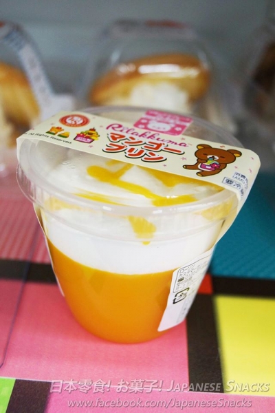 LAWSON 100 STORE日本羅森百元商店 - 春之拉拉熊慶典：南國芒果牛奶布丁