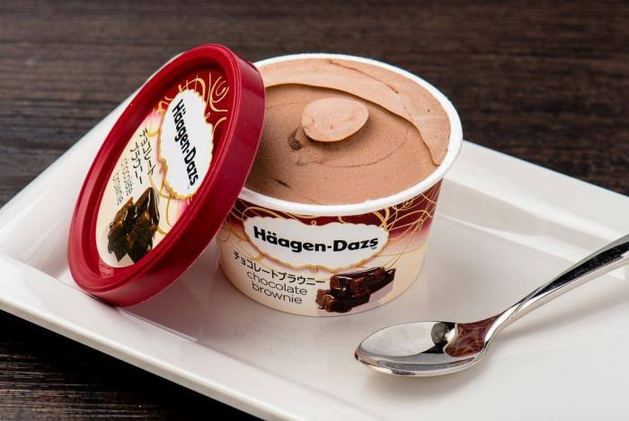 Häagen-Dazs日本哈根達斯 - 巧克力布朗尼蛋糕迷你杯冰淇淋