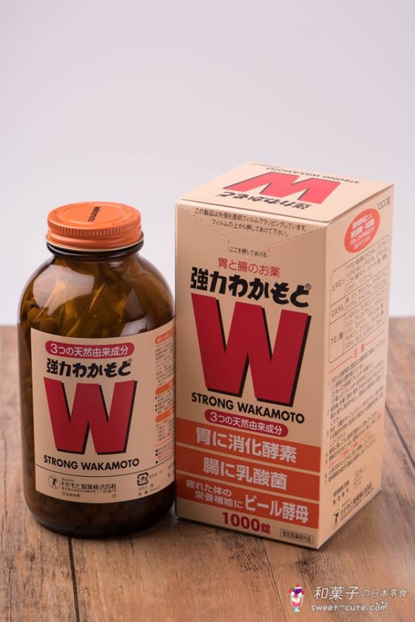 wakamoto製藥 - 強力若元錠胃腸藥